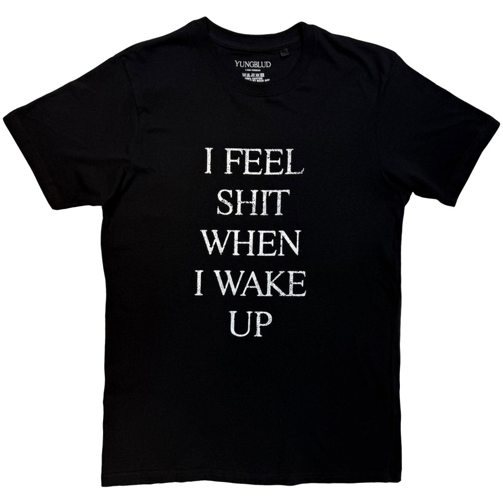Yungblud - I Feel Like Shit Heren Tshirt - Zwart